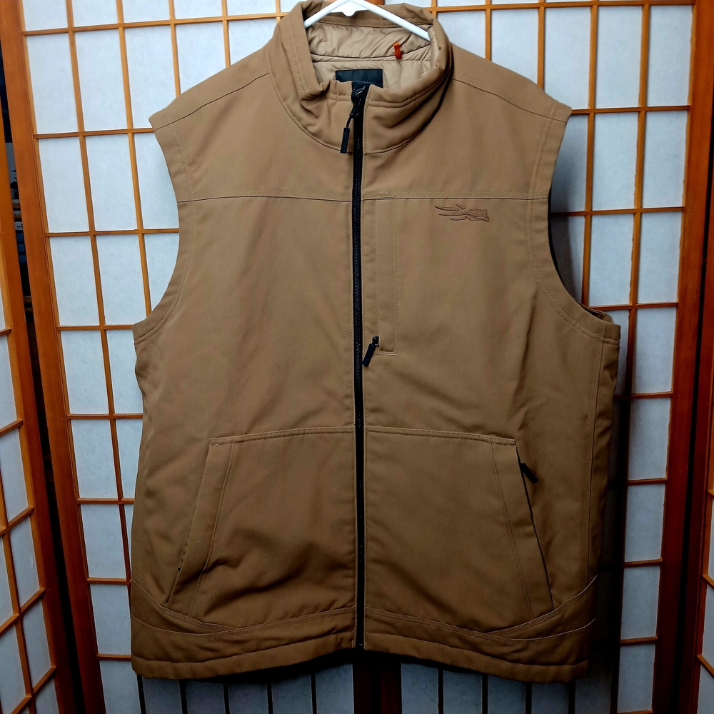 Sitka Men's Brown Outdoor Vest XXL